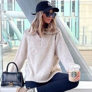 Zara Half-Zip Sweater